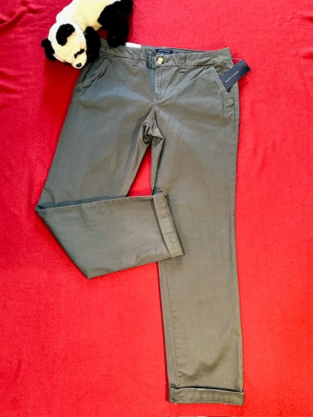 Tommy Hilfiger Montauk Stretch Straight Chino Pant - Sz 8 - NWT